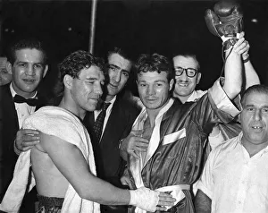 Tommy McGovern, the new lightweight champion of Great Britain