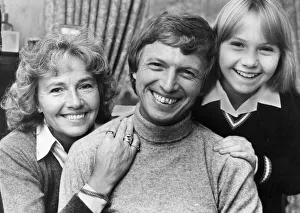 Tommy Steele at home with wife Ann and daughter Emma - November 1980 24 / 11 / 1980