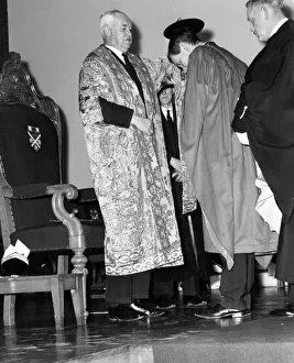 00591 Prints: Tony Benn, was a British Labour Party politician who was a Member of Parliament (MP