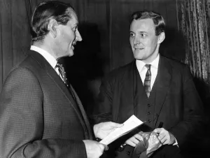 00592 Prints: Tony Benn, was a British Labour Party politician who was a Member of Parliament (MP
