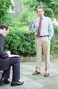 Tony Blair MP, Labour Shadow Home Secretary and Member of Parliament for Sedgefield