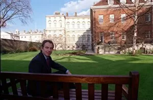 Images Dated 19th March 1998: Tony Blair MP Prime Minister during interview March 1998 with The Mirror editor Piers