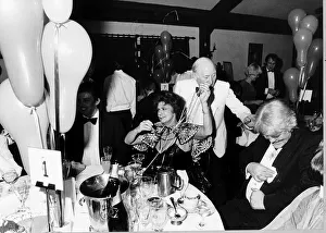 Parties Prints: Tony Blair at party with actress Pat Phoenix and husband Tony Booth