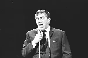 00468 Prints: Tony Hancock performs on stage in the rehearsals for Sunday Night at the London Palladium