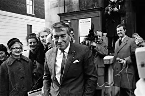 Tony Hancock wedding to Freddie Ross held at Marylebone Registry Office