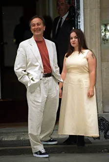 00004 Prints: Tony Robinson at 10 Downing Steet for Party July 1997 given by Prime Minister Tony