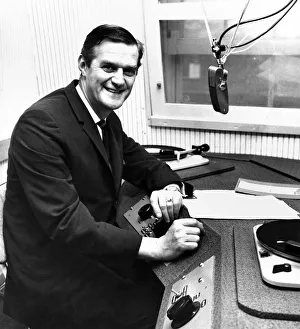Tony Withers. Disc Jockey of Pirate Radio Ship the Atlanta'May 1964