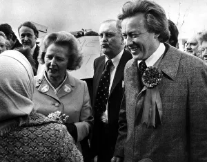 00198 Prints: Tory candidate Jonathan Guinness during the Coventry By-Election with leader