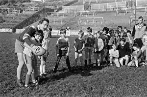 A total of 76 boys, some of them as young as six, attended the first session of a Rugby