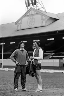 Tottenham Hotspur F. C. : Tottenham Hotspur Manager Terry Neill with Skipper Steve Perryman