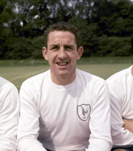 Tottenham Hotspur footballer Dave Mackay at a pre season photo call July 1965