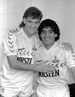 Tottenham Hotspur May 1986 Ossie Ardiles Testimonial Glenn Hoddle