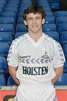 Tottenham Hotspur players pose during a photocall at White Hart Lane ahead of the 195-86