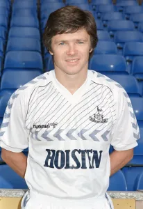 Tottenham Hotspur players pose during a photocall at White Hart Lane ahead of the 195-86