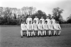 Tottenham Hotspur team training in preparation for their upcoming FA Cup final match