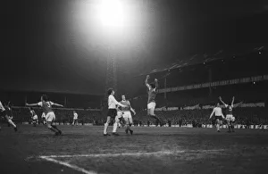 Tottenham Hotspur v Arsenal 1971 Arsenal players celebrate after Ray Kennedy header