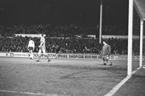 Tottenham Hotspur v Doncaster Rovers league cup quarter final match at White Hart Lane