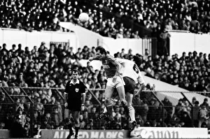 Tottenham Hotspur v Ipswich Town league match at White Hart Lane January 1984
