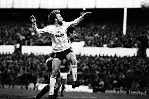 Tottenham Hotspur v Ipswich Town league match at White Hart Lane January 1984