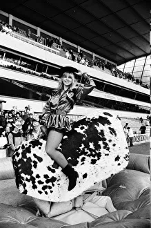 Tottenham Hotspur v Ipswich Town league match at White Hart Lane January 1984