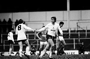 Tottenham Hotspur v Ipswich Town league match at White Hart Lane January 1984