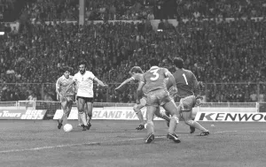 Tottenham Hotspur v Manchester City FA Cup Final May 1981 Replay Ricardo Villa in