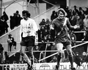 Tottenham Hotspur v Manchester City League match at White Hart Lane 10th February 1973