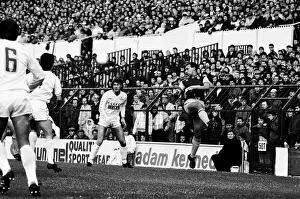 Tottenham Hotspur v Scunthorpe United FA Cup match at White Hart Lane January 1987