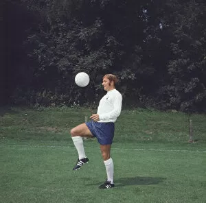 Images Dated 1st July 1971: Tottenham Hotspurs Ralph Coates in training. Circa July 1971