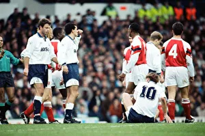 00362 Prints: Tottenham v Arsenal premier league match at White Hart Lane, Saturday 12th December 1992