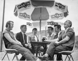 Core23 Prints: A touch of the Common Market has come to the North-East as men at a pit village social