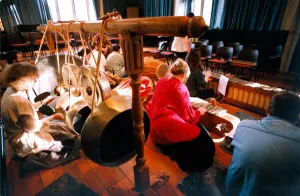 00116 Prints: A touch of the orient at Durham Music School as the Gamelan workshop starts up in March