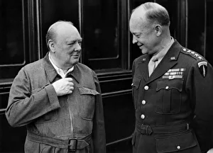 00363 Prints: During the tour made by Winston Churchill and the Dominion Prime Ministers to inspect