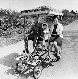 01503 Collection: Tourists may soon be seeing Pembrokeshire by pedalling a three-seater cyclemobile around