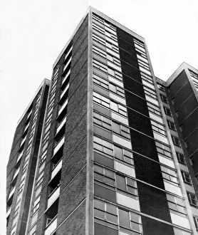 The towering peaks of the high rise flats at Cruddas Park Housing Estate in Newcastle 26