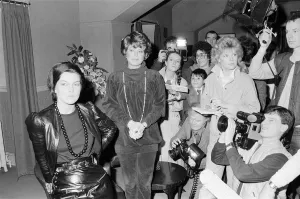 01462 Prints: Toyah Willcox and Prunella Scales, stars of Movie Queen'. 6th April 1984