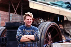 Traction engine mad John Bainbridge who is hoping to restore this steam engine to its