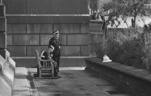 Illness Prints: Trafalgar Square London October 1967 Battle of Trafalgar Commemoration