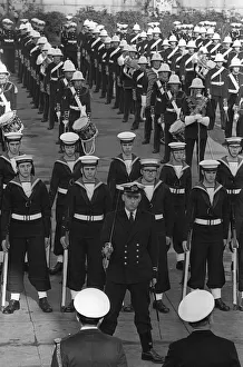 00364 Prints: Trafalgar Square London October 1967 Battle of Trafalgar Commemoration