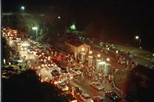 Traffic on The Bayswater Road in London Picture taken circa 28th July 1981