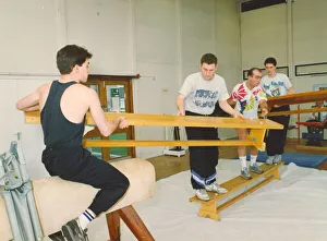 Trainee police officers are put through their paces - building a bridge to rescue an