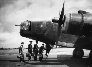 Air Crew Prints: As part of their training, Air Training Corps cadets were privileged to visit a Bomber