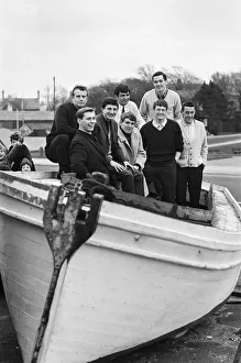 Tranmere Rovers footballers take time off from the rigours of Cup training as they spend