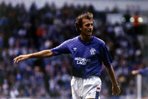 00240 Prints: Trevor Francis Rangers football player September 1987