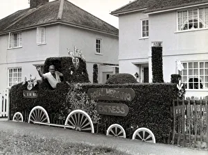 A Tribute to the Royal Wedding - July 1981 Royal Wedding tribute privet hedge