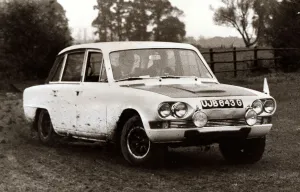 Triumph 2. 5 pi Rally Motor car - November 1969 rally racing car old