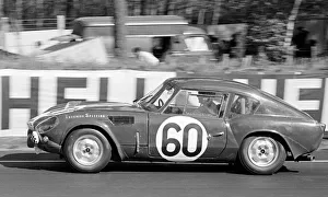 The Triumph Spitfire driven by Jean Jacques Thurner and Simo Lampinen during the Le Mans