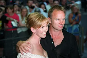 Trudie Styler and her husband Sting at the gala charity premiere of her new film