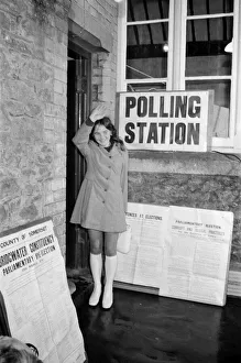 Vote Prints: Trudy Sellick, the youngest ever voter, aged 18 and 3 hours old