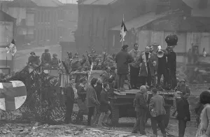 00028 Prints: Tthe set of the film Billy Liar in Leeds 21 / 10 / 62 Varley Q8494 Box 155